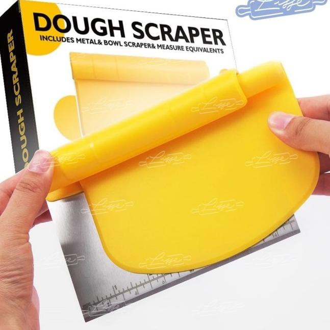 Dough Scrapper 2 Trong 1 Silicone Stainless Steel This Year Sale | BigBuy360 - bigbuy360.vn