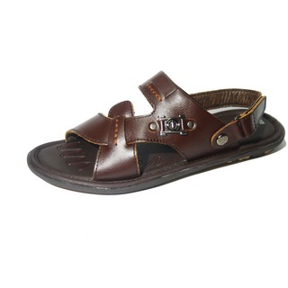Sandal dép nam da bò thật. Bảo hành 12 tháng. MS: SD 13