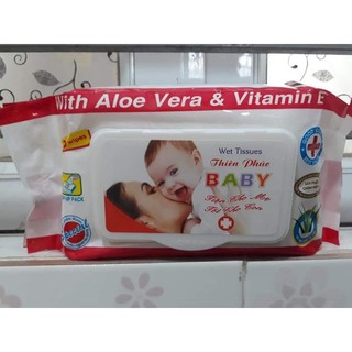Thùng 24 gói giấy ướt Thiên Phúc ( mỗi gói 100 tờ )