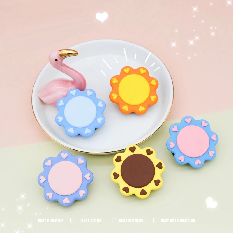 Giá Đỡ Điện Thoại Họa Tiết Hoa Dễ Thương Tiện Dụng