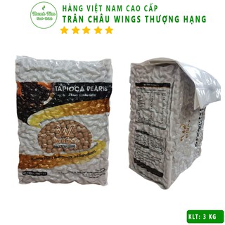 Trân Châu Wings Việt Nam (3kg) THƯỢNG HẠNG Nguyên Liệu Pha Trà Sữa TUYỆT HẢO - ThanhTamFood