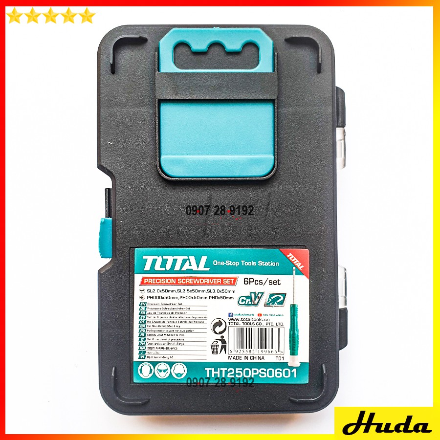 Bộ tua vít sửa đồng hồ Tuốc nơ vít sửa chữa linh kiện điện tử Total Ingco