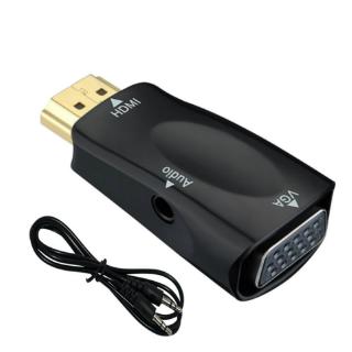 Bộ chuyển đổi HDMI sang VGA kèm cáp âm thanh