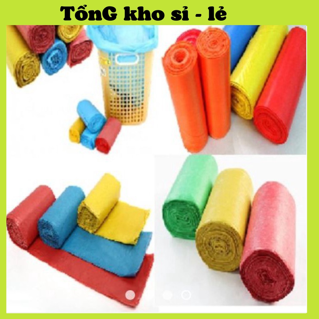 Cuộn Túi Rác Sinh Học Có Dây Rút Kích Thước 45x 50cm 1332 Tổng Kho Sỉ vp88