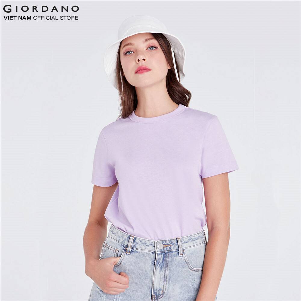 Áo Thun Cổ Tròn Nữ Giordano 05329329