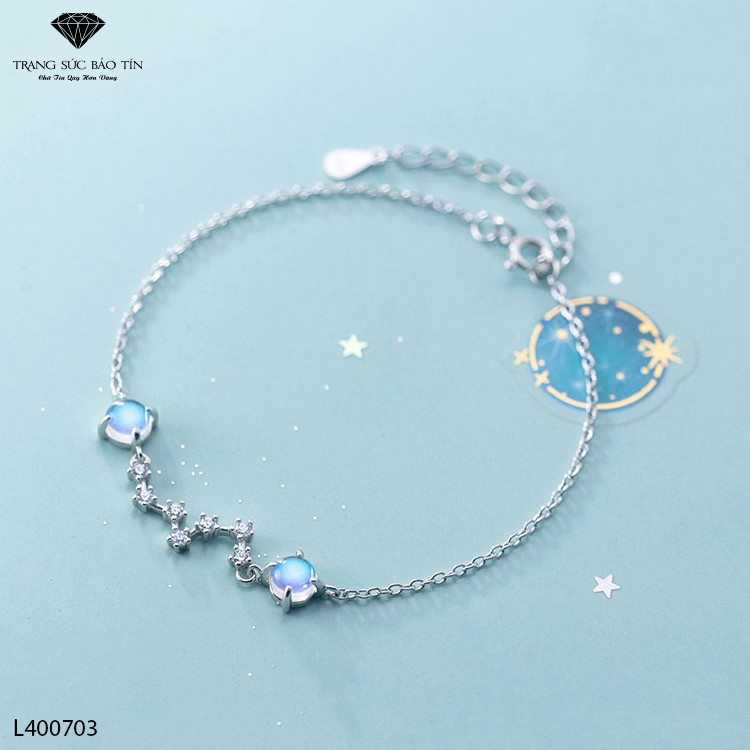 Lắc tay nữ hành tinh Big Dipper, lắc tay bạc s925 - Bảo Tín