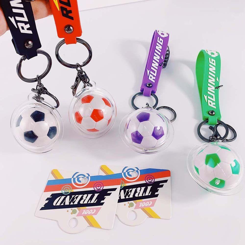 Móc Khóa Hình Quả Bóng Đá Dễ Thương