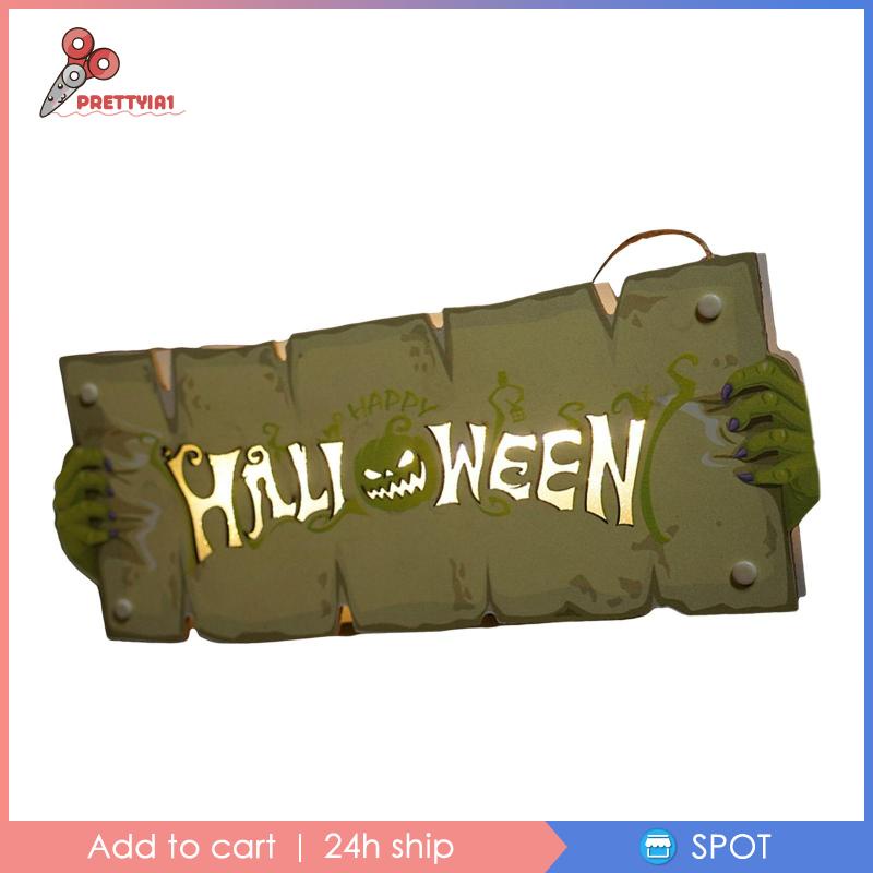 Bảng Treo Tường Trang Trí Chủ Đề Halloween Prettyia1