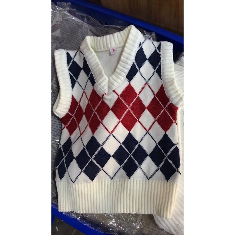 Áo len sát nách bé trai size 15-45kg