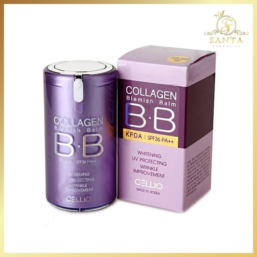 KEM NỀN CELLIO COLLAGEN BLEMISH BALM B.B SPF 40 PA+++