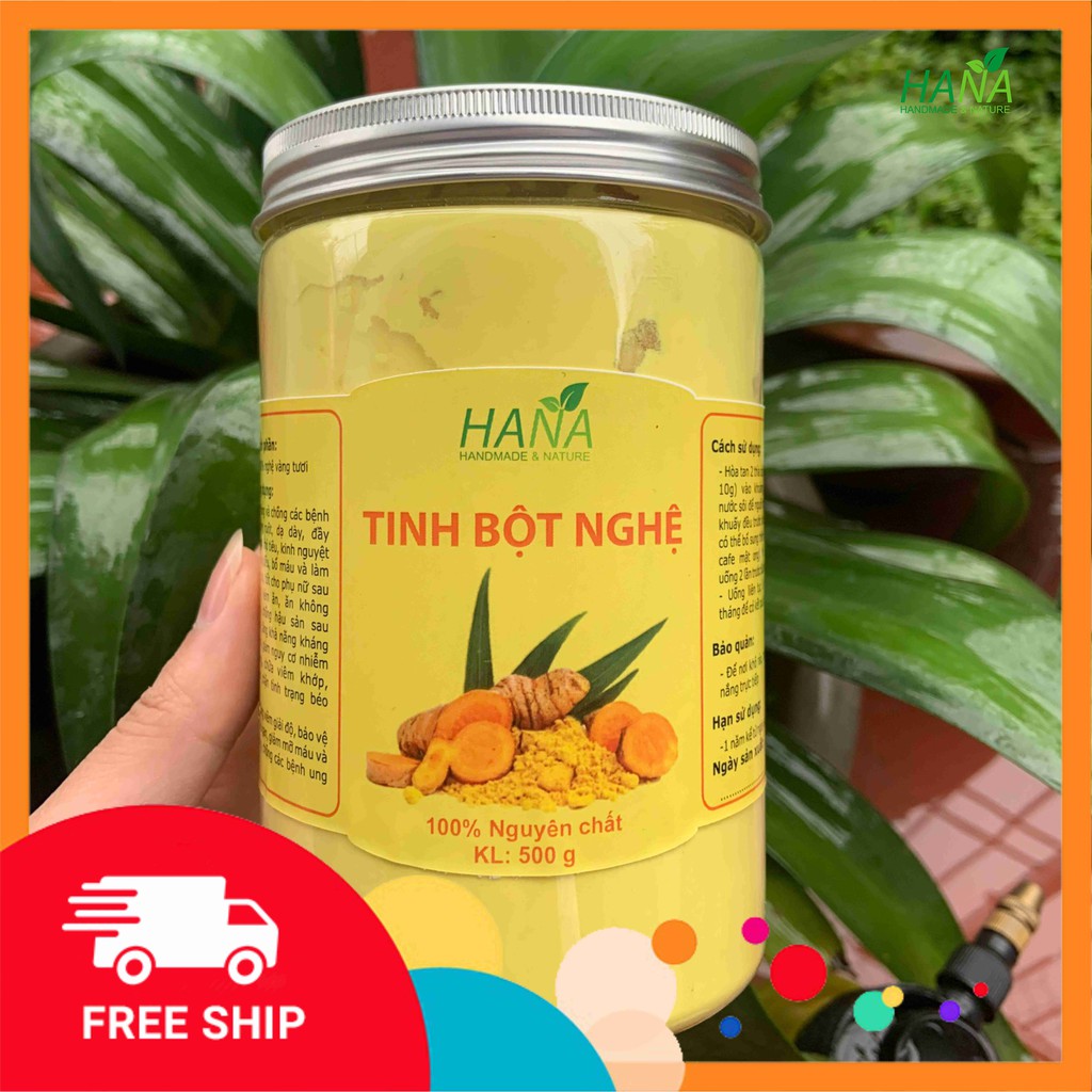 TINH BỘT NGHỆ NGUYÊN CHẤT - TINH BỘT NGHỆ VÀNG HANDMADE - CAM KẾT CHẤT LƯỢNG