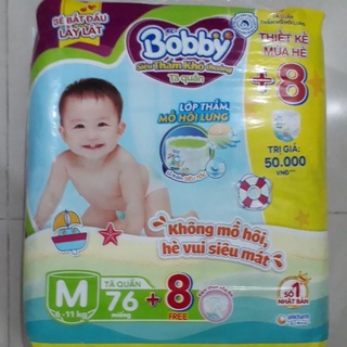 Tã quần bobby m76/l68/xl62/xxl56