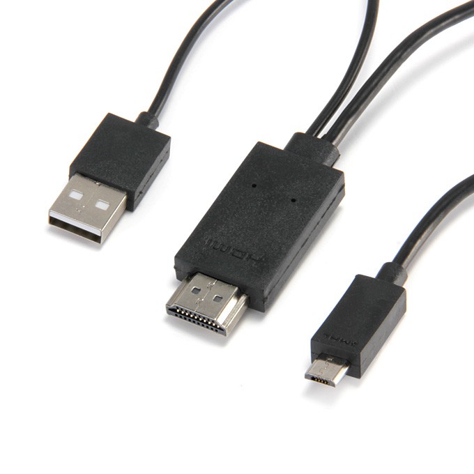 Cáp Chuyển Đổi MHL to HDMI Cho Điện Thoại Android - MHL KIT