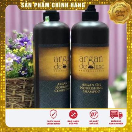 ⚡FREE SHIP⚡ 🌻Mã MINHSAN02 giảm 20k đơn 500k🌻 CẶP DẦU GỘI DẦU XẢ PHỤC HỒI HƯ TỔN - ARGANDULUXE 1000ML - SIÊU MỀM MƯỢT