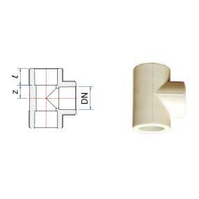 Tê nối ống PPR nhiệt Tiền Phong D20 D25 D32 D40