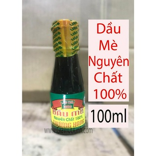[LUÔN CÓ HÀNG] DẦU MÈ NGUYÊN CHẤT 100% 100ML - LIÊN THÁI - 100% ROASTED PURE SESAME OIL