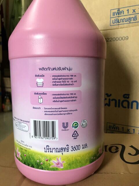 [Giá Huỷ Diệt] Nước xả vải comfort Thái lan loại can 3600ml