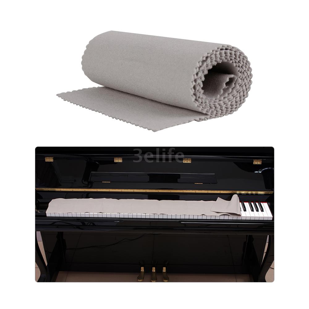 Tấm phủ bảo vệ bàn phím piano 88 phím bằng lông cừu mềm mại