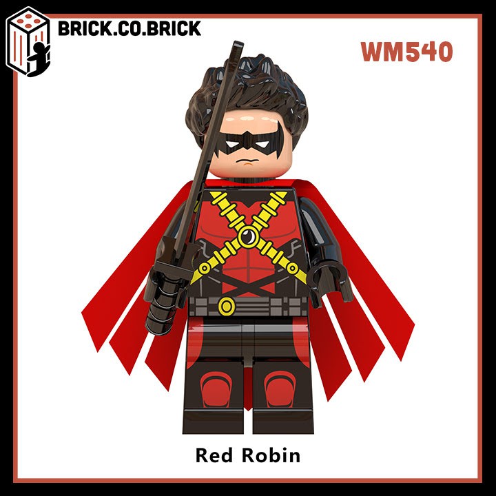 Đồ chơi lắp ráp minifigures và lego phiên bản siêu anh hùng super heroes Shazam WM6038