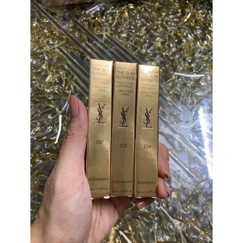 Son YSL slim bản vỏ hồng siêu sang sịn