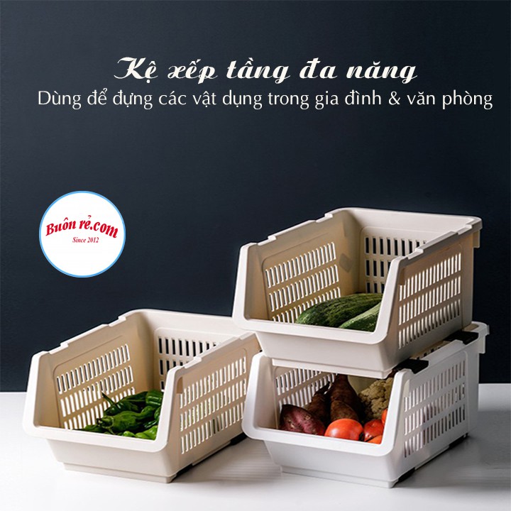 Kệ xếp tầng đa năng NHỰA VIỆT NHẬT tiện lợi, nhỏ gọn (MS 5569) - Buôn Rẻ