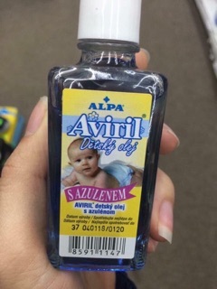Dầu massage em bé Aviril