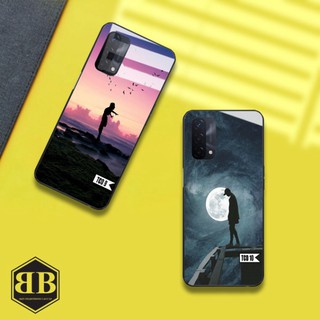 Ốp lưng kính cường lực Oppo A74 4G bầu trời đêm