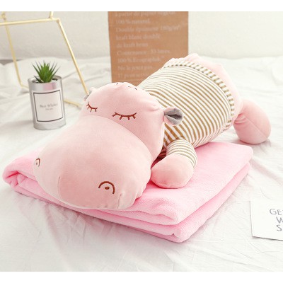 Bộ chăn gối văn phòng 2 trong 1 / 2in1 tiện lợi - Mẫu IV