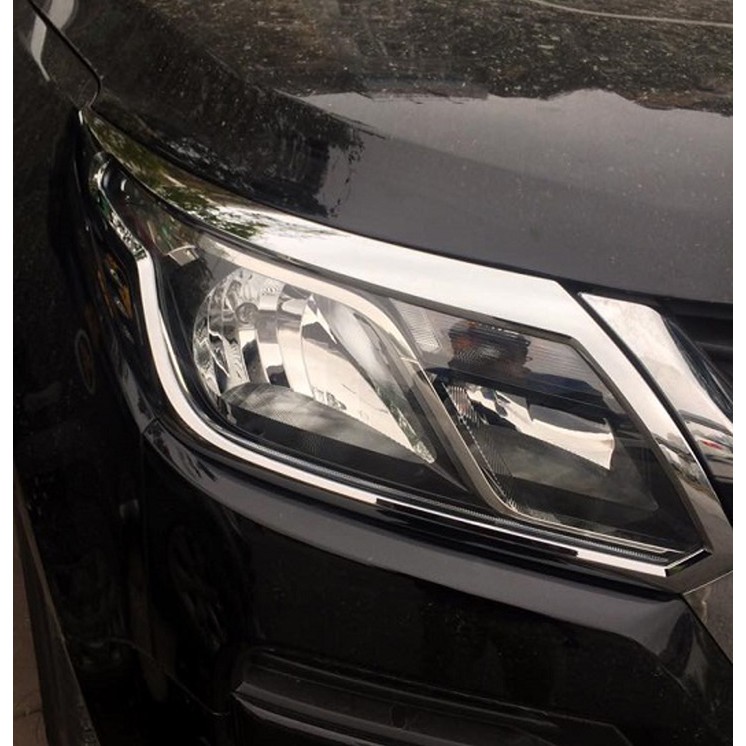 Bộ Ốp đèn Chevrolet Colorado mẫu mạ cao cấp