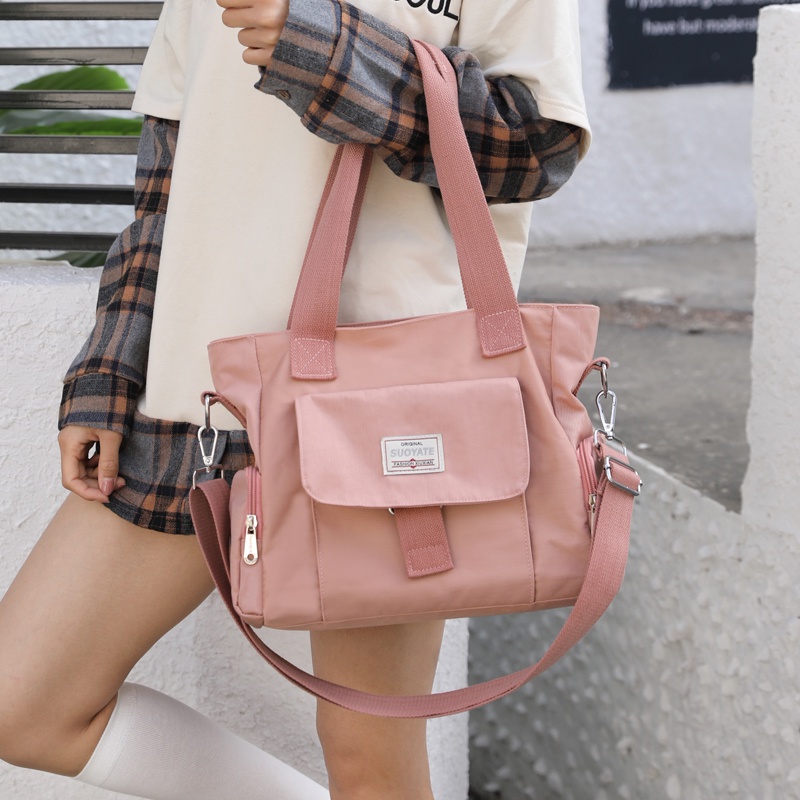Túi Đeo Chéo Cỡ Lớn Bằng Vải Nylon Thời Trang Cho Nữ