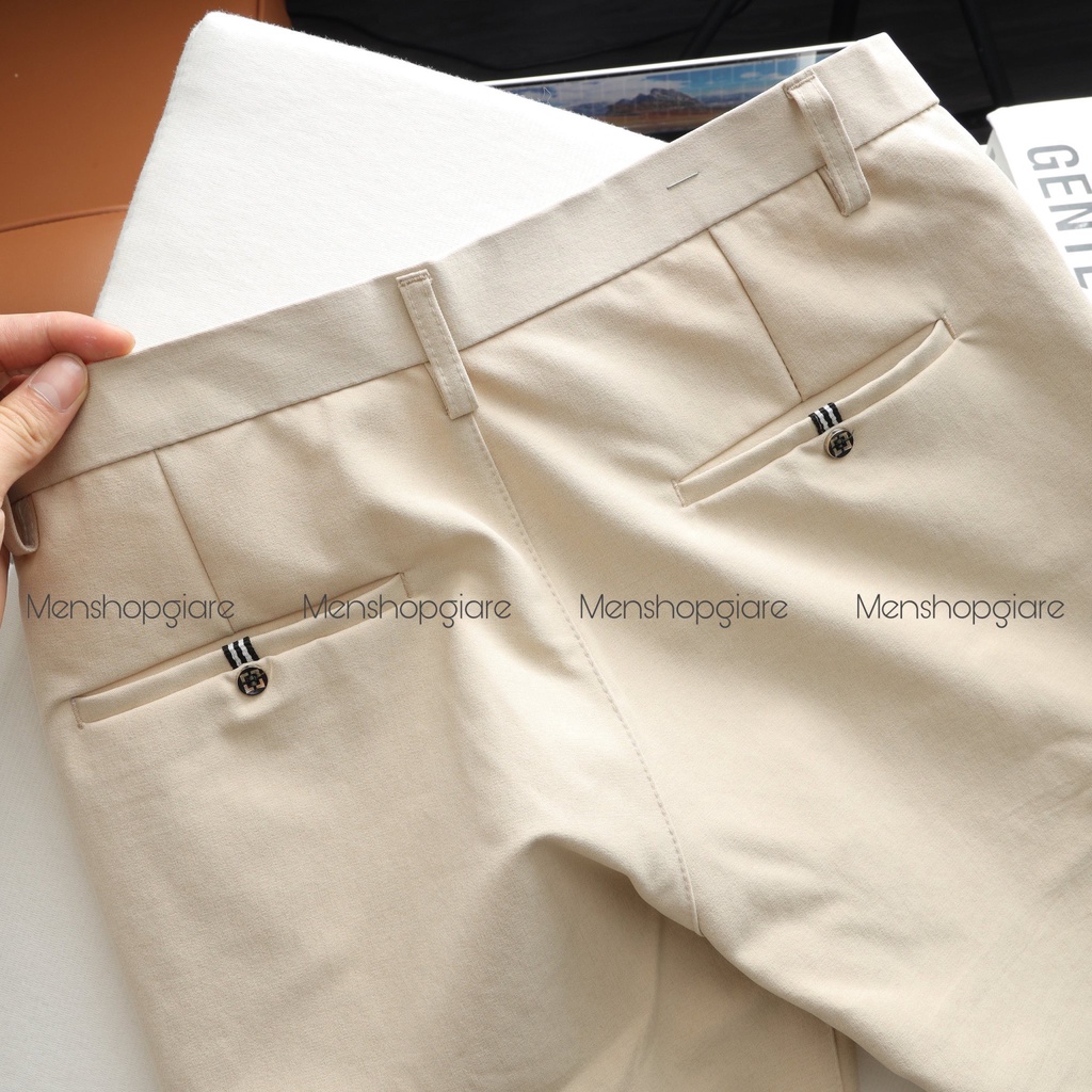 QUẦN SHORT ÂU HÀN QUỐC MÀU BE VÀNG