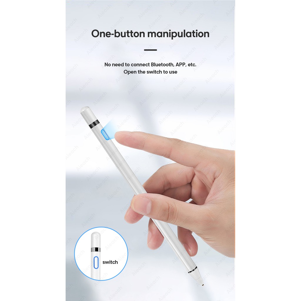 (n119) Bút Cảm Ứng Từ Tính Thông Dụng Cho Apple Ipad Pencil