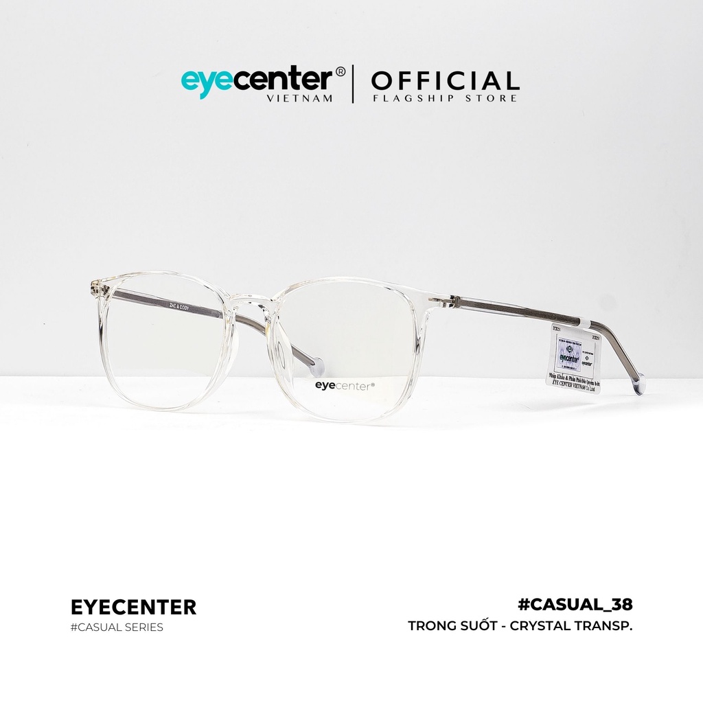 Gọng kính cận vuông nam nữ chính hãng K26-S by EYECENTER nhập khẩu Eye Center Vietnam
