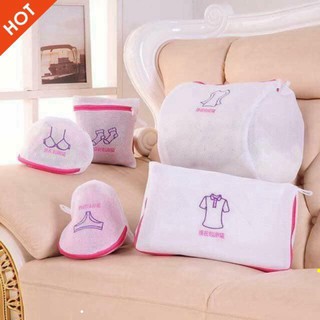 Bộ 5 Túi Lưới Bảo Vệ Đồ Giặt [ TÚI GIẶT LƯỚI 5 MÓN ]
