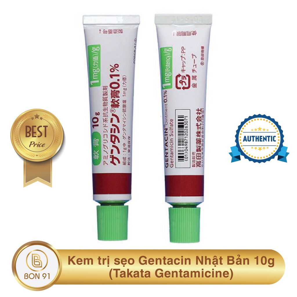 Kem trị sẹo Gentacin Nhật Bản 10g (Takata Gentamicine)