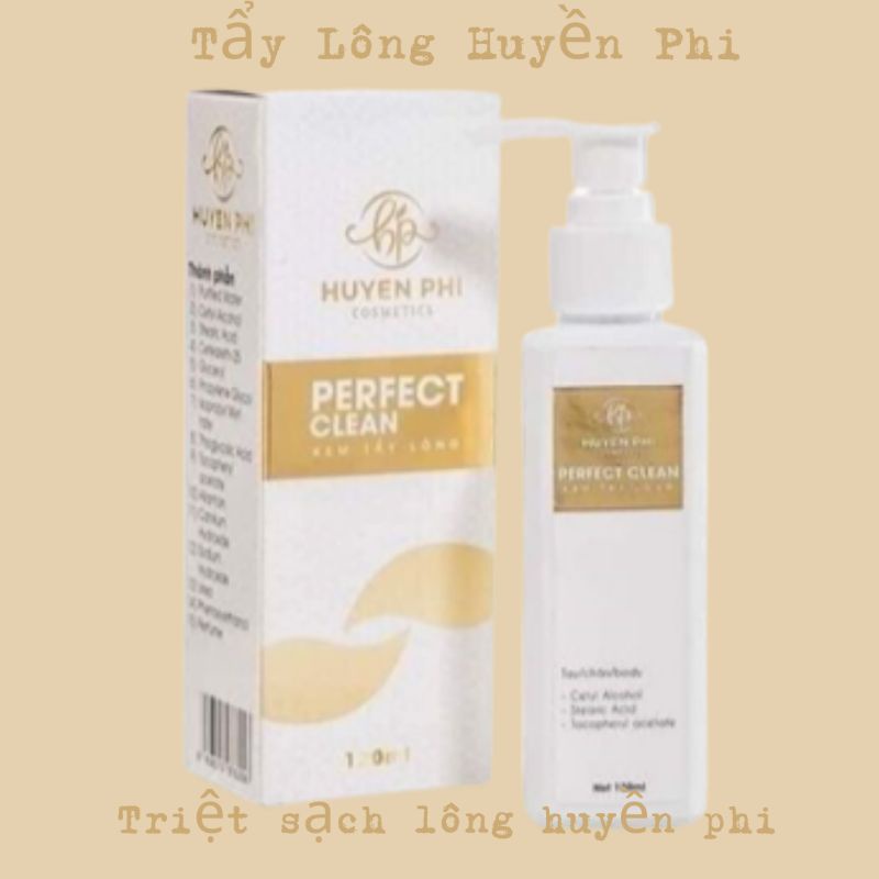 kem tẩy lông HUYỀN PHI  120ML .Triệt sạch lông tại nhà nhanh chóng ( không bao gồm serum)