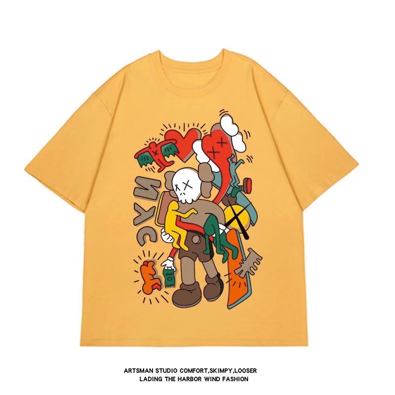 Áo Thun Tay Ngắn Cổ Tròn Thời Trang Hàn Quốc Cho Nam Size M-8XL