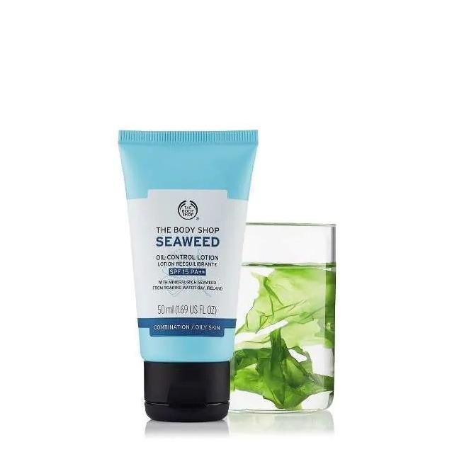 Dung dịch dưỡng ẩm chống nắng SPF15 ml The BODY SHOP SEAWEED | BigBuy360 - bigbuy360.vn