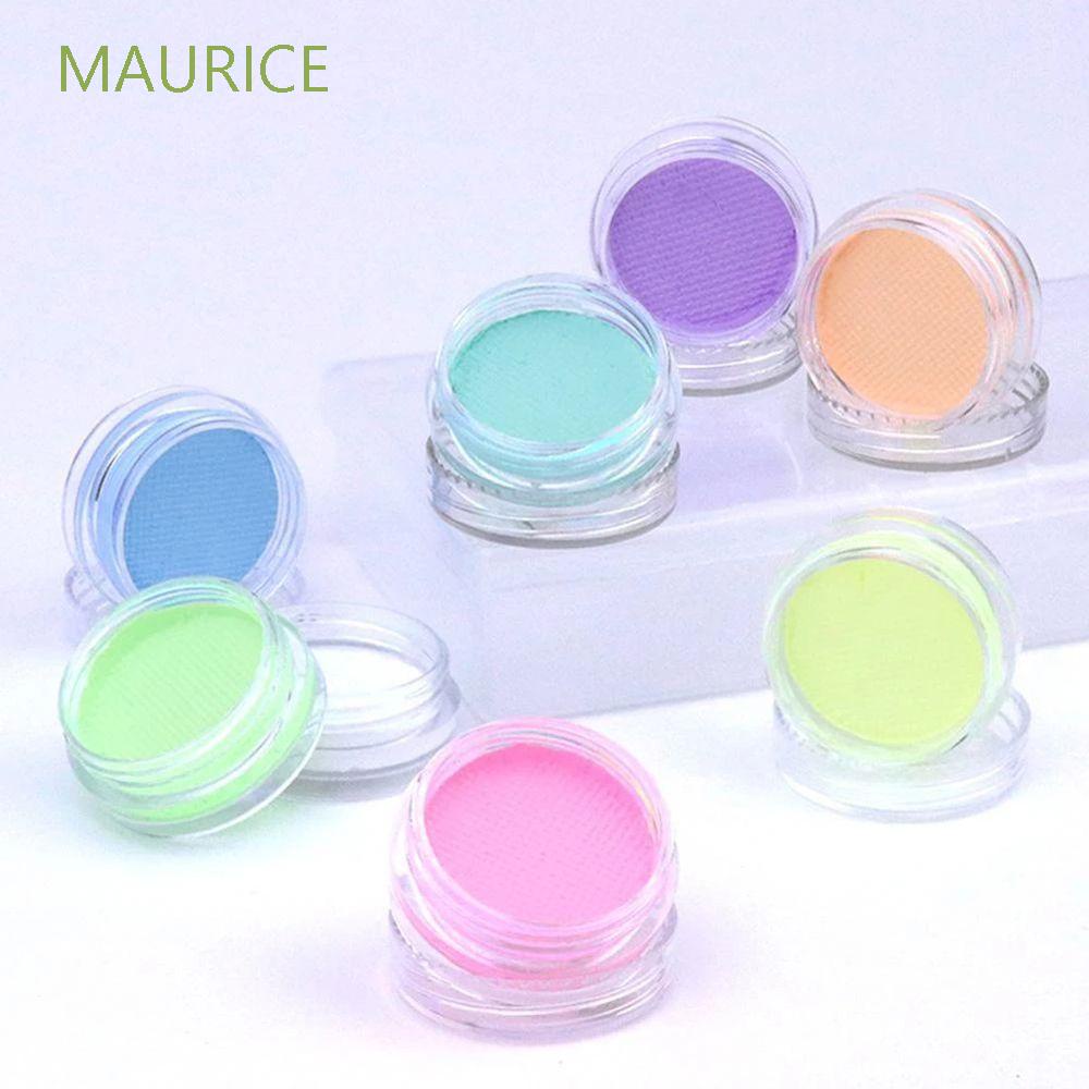 (Hàng Mới Về) Bảng Phấn Kẻ Mắt Maurice Màu Dạ Quang Có Thể Giặt Được Cho Nữ