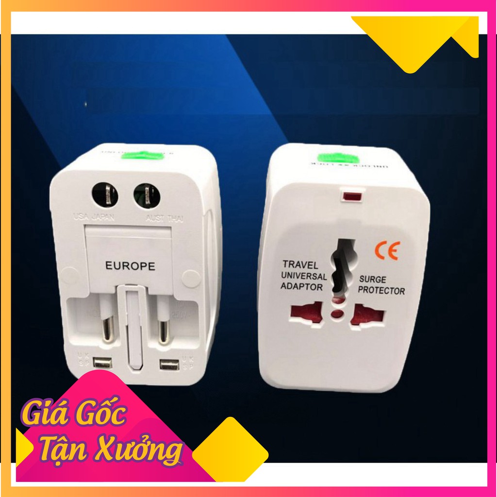 (Giảm Giá Khủng)   Ổ Cắm Du Lịch Honeys ECO-TV1 - 5685 (Xả Kho Cắt Lỗ)