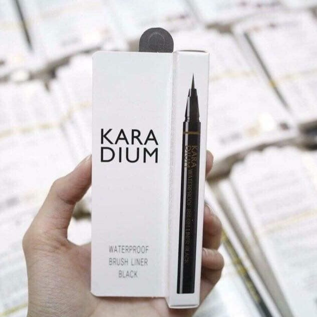 Kẻ mắt nước Karadium Waterproof Brush Liner Black