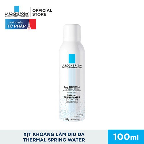 [NHẬP KHẨU 2021] Nước khoáng giúp làm dịu và bảo vệ da La Roche-Posay Thermal Spring Water 100ml