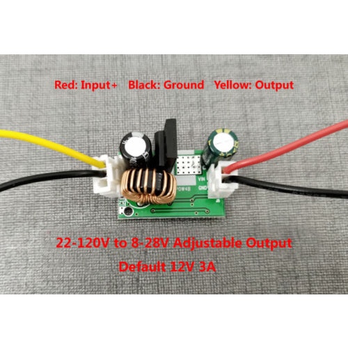 Mô Đun Hạ Áp Dc-Dc 8v-120v 96v 84v 72v 60v 48v 36v Sang 5v 9v 12v 24v Cho Xe Hơi