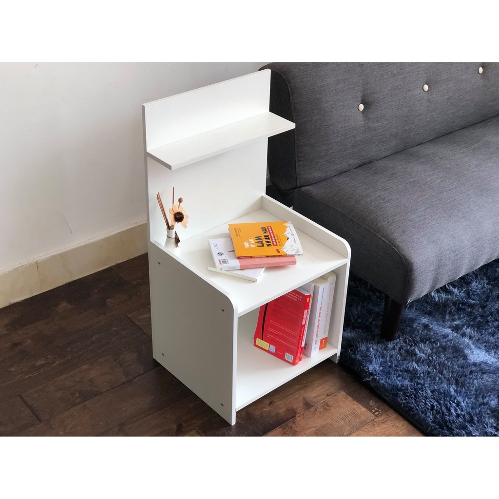 [RẺ RẺ RẺ] Kệ tủ đầu giường ( đen , trắng , vân gỗ) GP01 | BigBuy360 - bigbuy360.vn