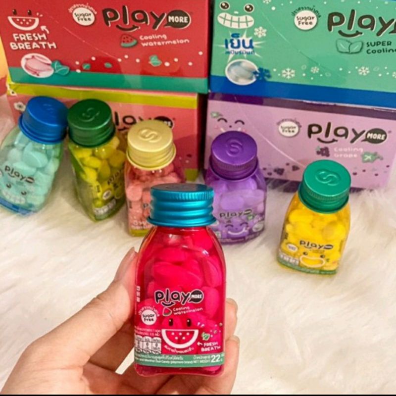 Kẹo Play more của Thái Lan bao ghiền