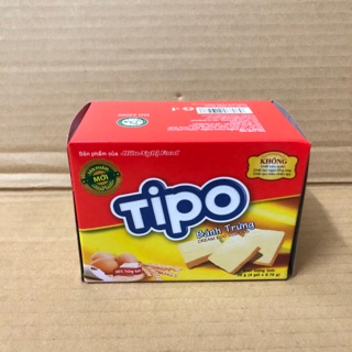 Hộp x4 Túi Bánh Trứng Nướng Tipo 39g