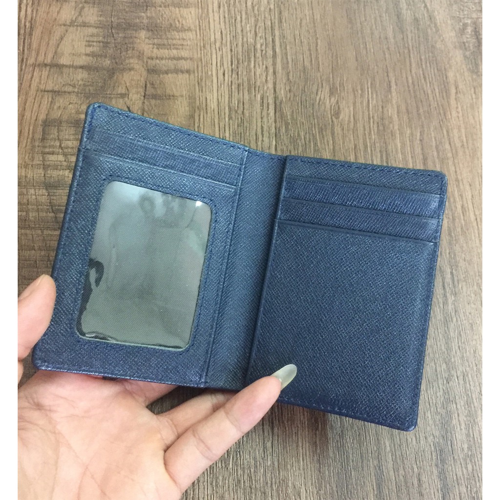 Ví Mini Nam Đứng Da Bò Vicobi M7, Bóp nhỏ gọn đựng thẻ Card ATM, CMND, GPLX cà vẹt bằng lái mới và Tiền, Made in VietNam