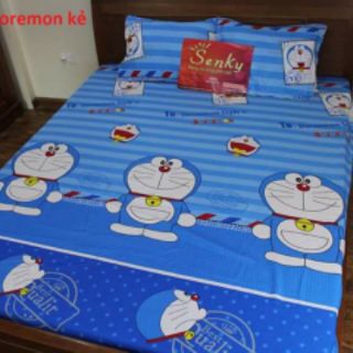 Bộ ga gối cotton nhung