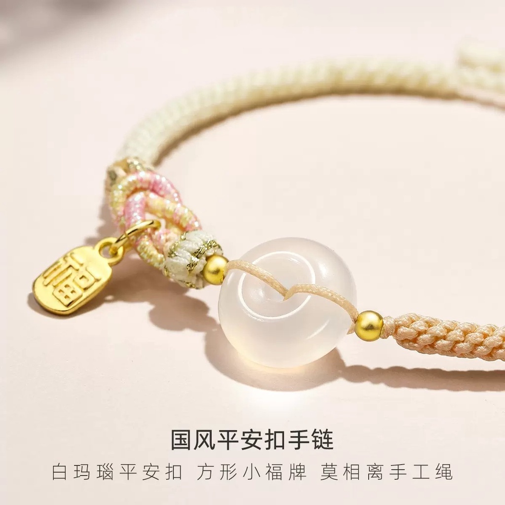 Hàng Mới Về  Vòng Tay Dây Bện May Mắn Cho Cặp Đôi