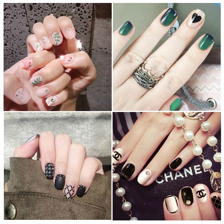 Miếng dán móng tay - Nail Wraps (14 miếng dán khô)